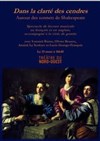 Printemps des poètes : Dans la clarté des cendres, lecture musicale - Théâtre du Nord-Ouest