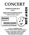 Concert Note et Bien - Eglise Saint-Christophe de Javel