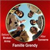 Famille Grendy - Broken Arms - Tonnerre - Péniche Le Lapin vert