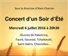 Concert d'un Soir d'Été - Eglise luthérienne de la Trinité