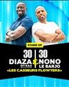 Diaza et Nono le Barjo dans Les Casseurs flowters - Théâtre de Dix Heures