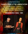 Chants d'exil et de lamentation du pays arménien - Centre Mandapa