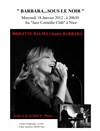Brigitte Balma chante Barbara - Jazz Comédie Club