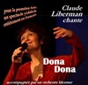 Claude Liberman chante Dona Dona - Théâtre de Nesle - grande salle 