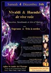 Vivaldi et Haendel de vive voix ! - Eglise Saint André de l'Europe