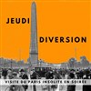 Jeudi Diversion : Visite du Paris insolite en soirée - Place de la concorde