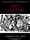 Lorca et le Cante Jondo - Théâtre de l'Epée de Bois - Cartoucherie