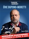Eric Dupond-Moretti dans J'ai dit oui ! - Théâtre Marigny - Salle Marigny