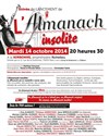 Lancement almanach insolite - Amphithéâtre Richelieu de la Sorbonne