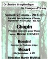 Concerto pour piano de Chopin - Grand amphithéâtre Henri Cartan du Campus d'Orsay