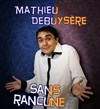 Mathieu Debuysère dans Sans rancune - Théâtre de L'Orme