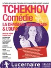La demande en mariage & l'Ours - Théâtre Le Lucernaire