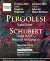 Pergolèse / Schubert : Stabat Mater - Temple de Pentemont 