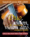 Duo de violon et violon alto - Eglise Saint Pierre Saint Paul