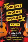 Spanish guitare violon : Duo magic - Salle Roger Planchon