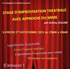 Stage d'improvisation théâtrale avec approche du mime - Salle Jacques Prevert