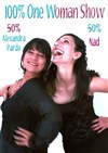 Alexandra Pardo et Nad dans 100% One Woman Show - Théatre Pandora