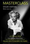 Masterclass Sylvie Vartan - Palais des Congrès de Paris