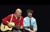 Emma la clown et Gérard Morel Qui l'accompagne - Forum Léo Ferré
