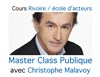 Master class publique avec Christophe Malavoy - Artebar Théâtre