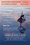 Gounod / Bruch / Schubert - Grand amphithéâtre Henri Cartan du Campus d'Orsay