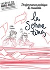 Affiche de Les Sonnetines, performance musicale poétique par Christine Chardonnier & Aline Lebert