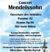 Les voyages de Mendelssohn - Grand amphithéâtre Henri Cartan du Campus d'Orsay