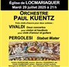 Orchestre Paul Kuentz : Vivaldi / Pergolesi - Eglise Notre-dame De Kerdro