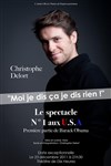 Christophe Delort dans Moi je dis ça je dis rien! - Théâtre Popul'air du Reinitas