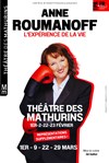 Anne Roumanoff dans L'expérience de la vie - Théâtre des Mathurins - grande salle