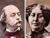 George Sand, Gustave Flaubert : Troubadours de Pendule - Abbaye de Grestain