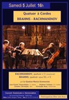 Quatuor à Cordes : Brahms / Rachmaninov - Couvent Dominicain de l'Annonciation