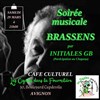 Brassens par Initiales GB - Café culturel Les cigales dans la fourmilière