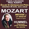 Choeur et Orchestre Paul Kuentz : Mozart Messe en UT, Hummel concerto pour trompette - Eglise Saint-Germain-des-Prés