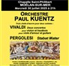 Orchestre Paul Kuentz : Vivaldi / Pergolesi - Chapelle Saint Philibert