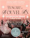 Affiche de Concert du Nouvel An : Les Valses de Johann Strauss