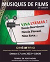 Musiques de films en concert : Viva L'Italia ! - Temple de Port Royal