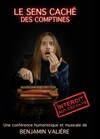 Affiche de Benjamin Valière dans Le sens caché des comptines