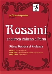Rossini et autres Italiens à Paris Temple de Passy Affiche