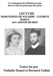 Marguerite de Navarre - Clément Marot ou L'Amour de Dieu Grand Amphithéâtre de la Sorbonne Affiche