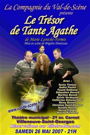 Le trésor de Tante Agathe Théâtre Municipal de Villeneuve Saint Georges Affiche