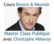 Master Class Publique avec Christophe Malavoy Thtre de Nesle - grande salle Affiche