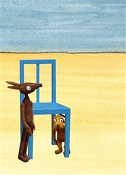 La chaise bleue Espace Jean-Marie Poirier Affiche