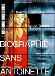 Biographie sans antoinette avec Thierry Lhermitte Opéra de Massy Affiche
