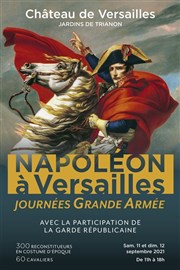 Napoléon à Versailles Jardins du Grand Trianon Affiche
