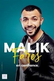 Malik Fares dans En confiance Café Théatre Drôle de Scène Affiche