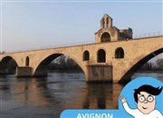 Jeu de piste insolite entre la gare d'Avignon et le jardin des Doms Gare SNCF Avignon Centre Affiche