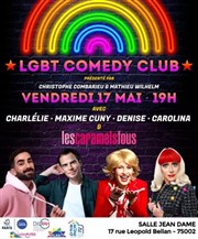 LGBT Comedy Club Thtre Jean Dame Affiche