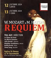 WA Mozart et Michael Haydn : Requiem Eglise St Denys du St Sacrement Affiche