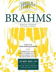 Brahms : Requiem allemand avec orgue et timbales